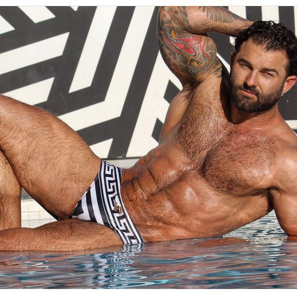 Model in Danny Miami underwear