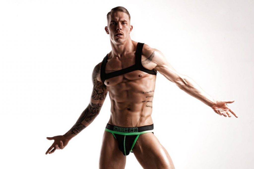 Tomi Lappi in Code22 underwear