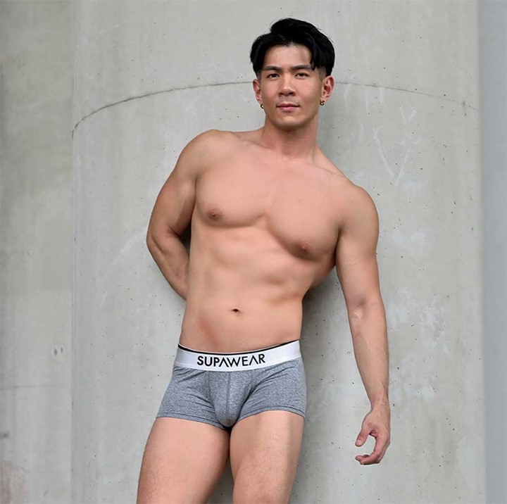 Model Frandy Tan in Hero Collection