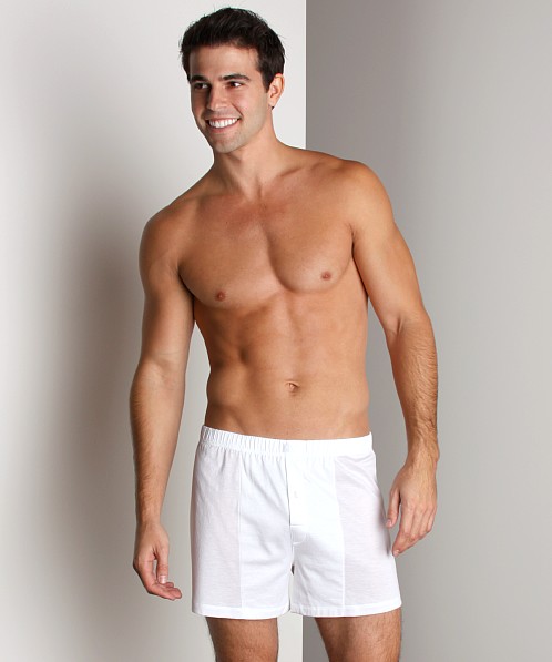 Model in Hanro Underwear