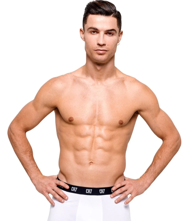 Cristiano Ronaldo' in CR7 underwear