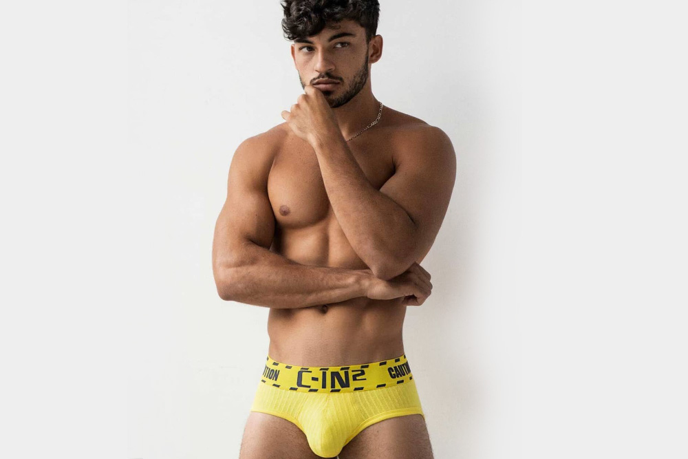 Luis Capecchi, Hot male underwear model, men's underwear brand, C-...