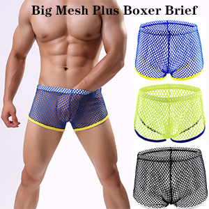 Mens mesh underwear