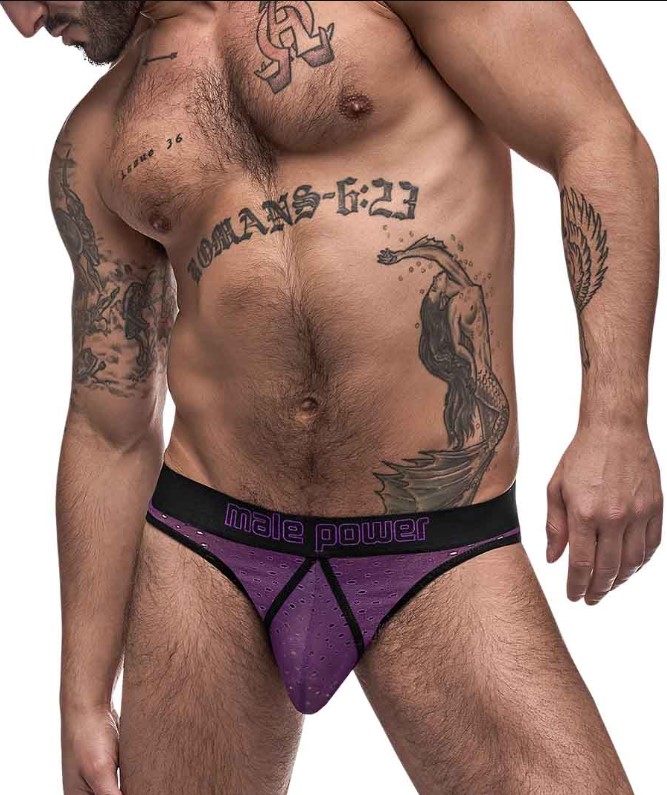 Airotic Mesh Butt Out Bikini - Men's Bikini  Underwear