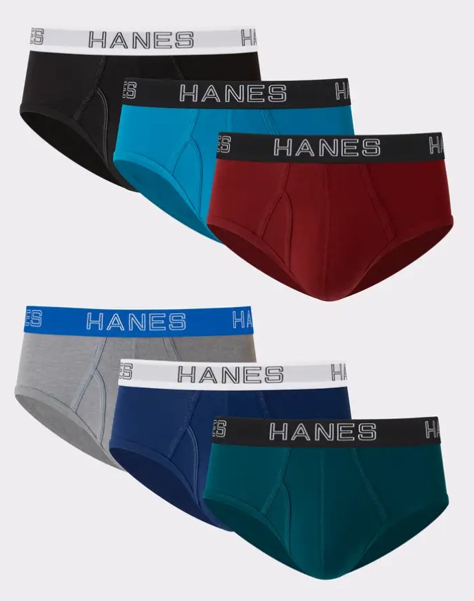 Hanes Ultimate® Men's Stretch Brief 6-Pack - mens sexy uunderwear