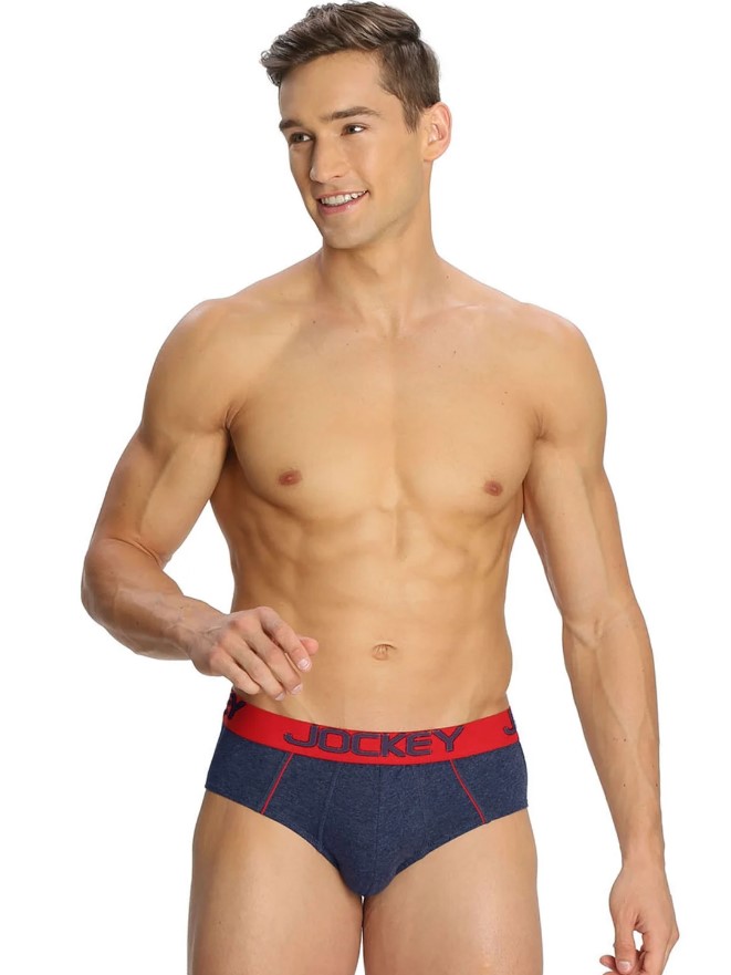 Super Combed Cotton Solid Brief with Ultrasoft Waistband - Mens Underwear