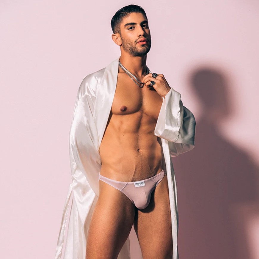 Intymen INI031 Azurro Bikini - Men's Sexy Underwear

