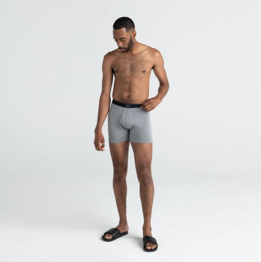 Boxer Brief / Black/Grey Heather