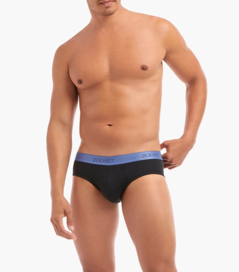 ESSENTIAL COTTON NO-SHOW BRIEF 3-PACK
