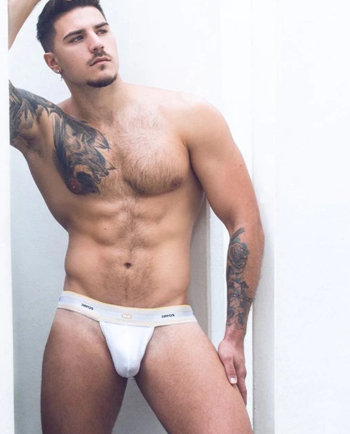U81 Adonis Thong Underwear - White
