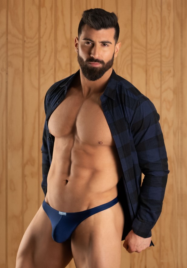 X4D Thong – Dark Blue
