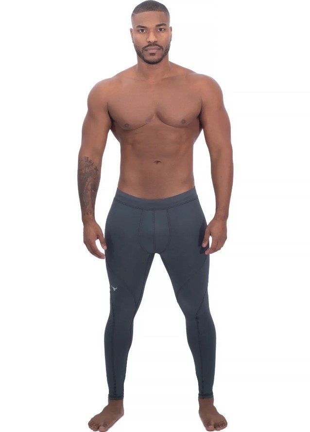 GRAY/GRAY MEGGINGS - Men’s Leggings
