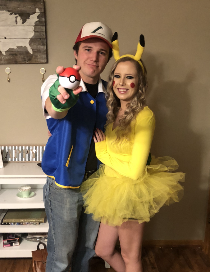 Ash and Pikachu Halloween costume