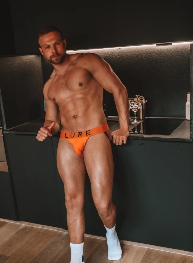 ORANGE JOCK - men's underwear
