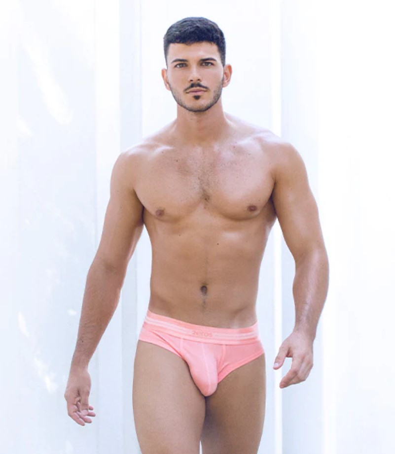 U20 Athena Brief Underwear - Peach Amber
