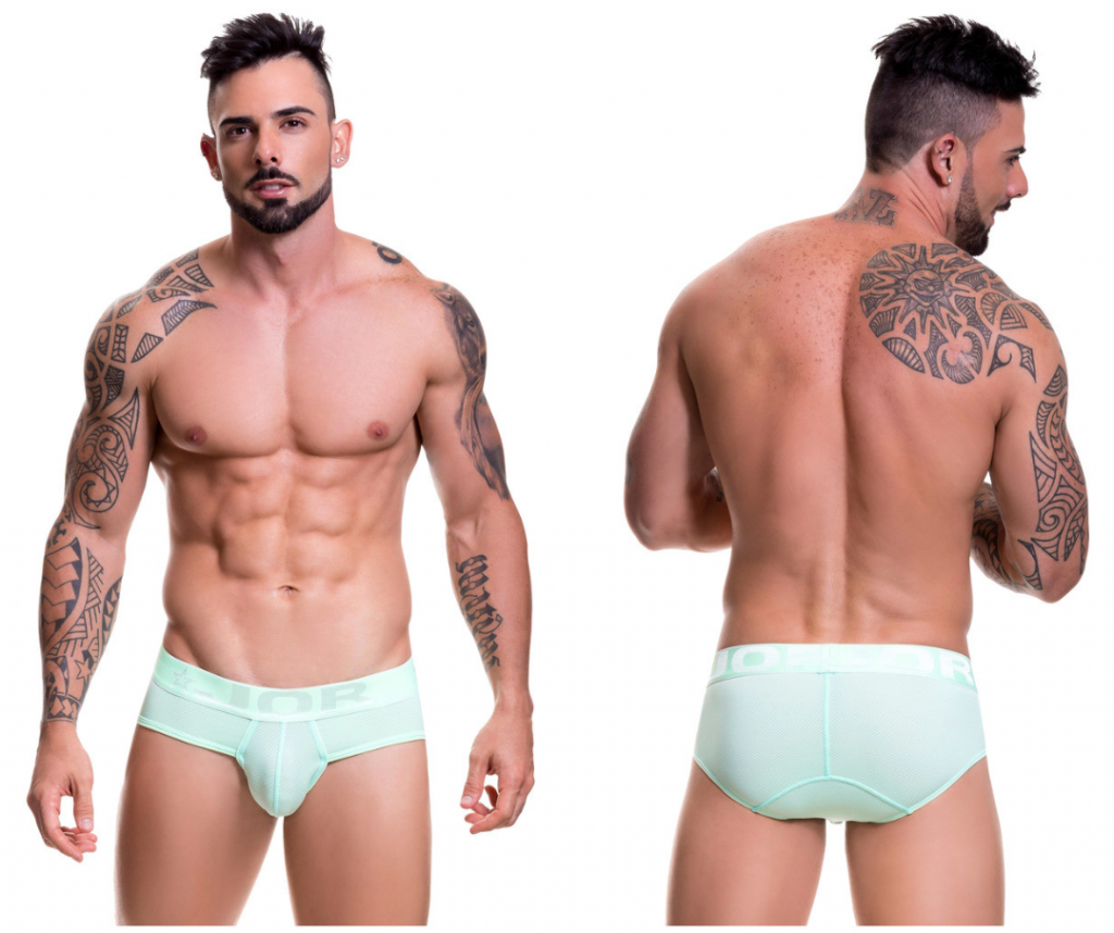 0118* JOR Men's Mediterraneo Briefs Color Green
