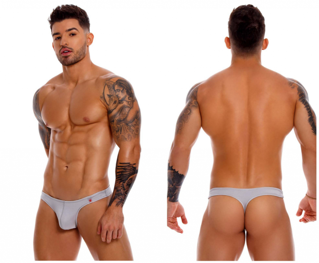 0952 JOR Men's Phoenix Bikini Thong Color Silver
