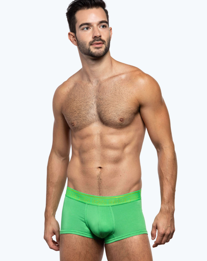 Green Bamboo Trunk
