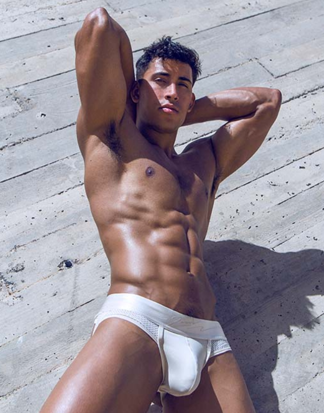 AKTIV Boreas Jockstrap Underwear - Whitecap Gray
