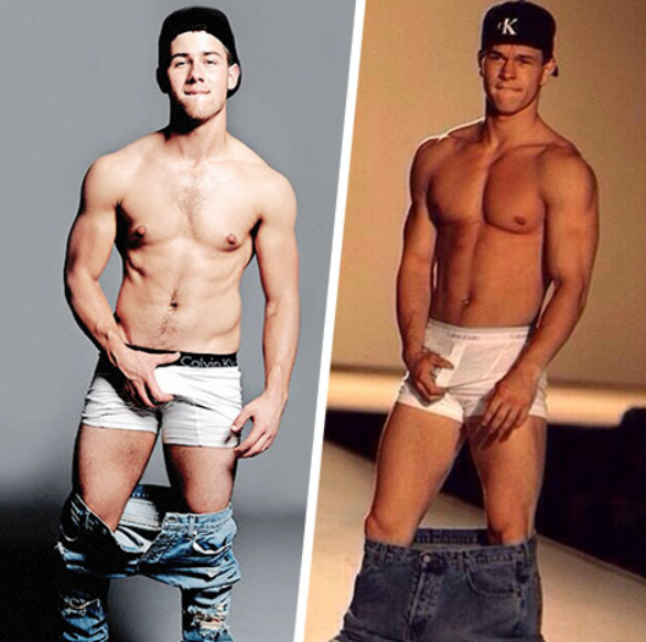 Calvin klein with nick jonas