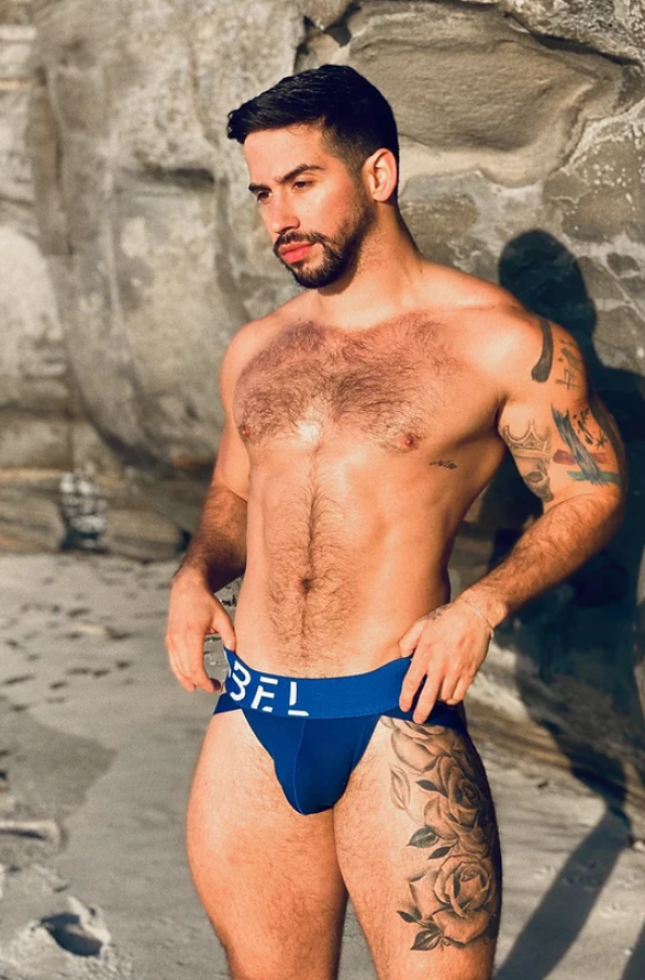 Blue Jockstrap