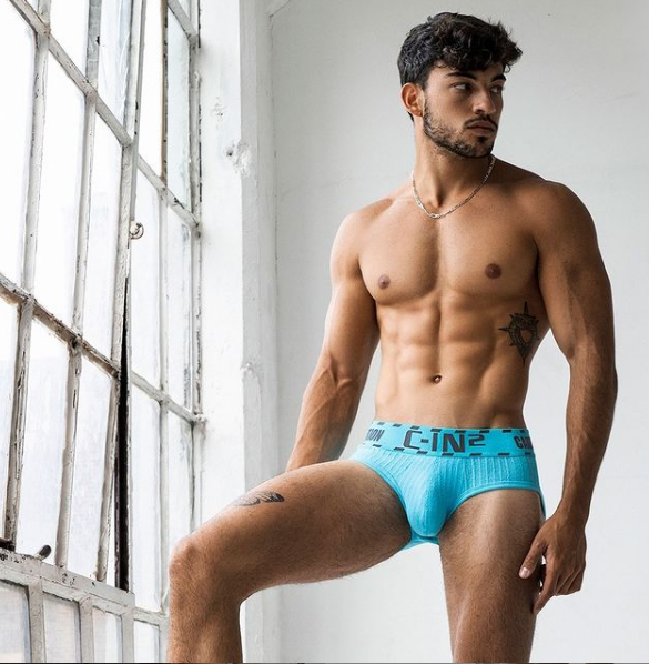 Sexy Male Model Photoshoot, Body Aware Underwear